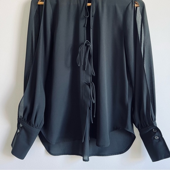 Rachel Comey Meryl Blouse in Black - Picture 11 of 16